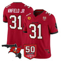 Tlead TB.Buccaneers #31 Antoine Winfield Jr. Player Red Limited 2026 Season Vapor F.U.S.E. Home Game Stitched Jerseys