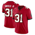 Tlead TB.Buccaneers #31 Antoine Winfield Jr. Player Red Limited Vapor F.U.S.E. Home Game Stitched Jerseys