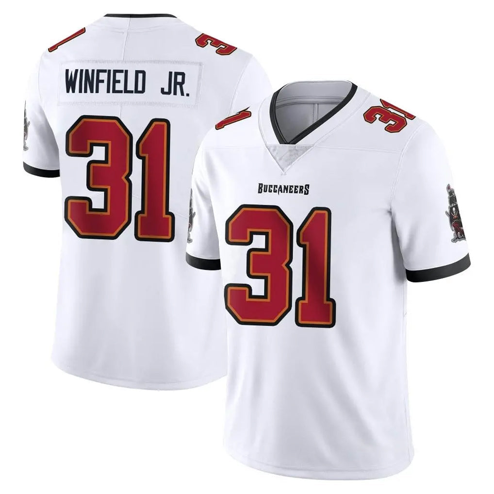 Tlead TB.Buccaneers #31 Antoine Winfield Jr. Player White Limited Vapor Untouchable Home Game Stitched Jerseys