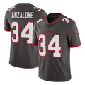 Tlead TB.Buccaneers #34 Alex Anzalone Player Pewter Limited Alternate Vapor Home Game Stitched Jerseys