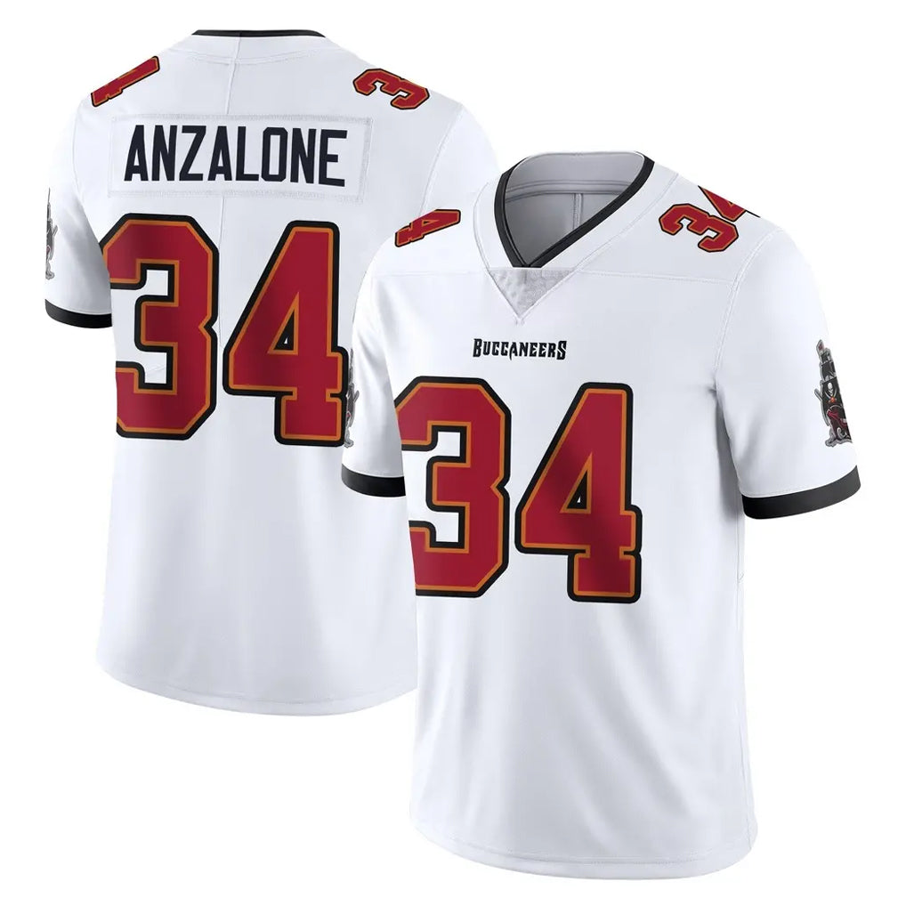 Tlead TB.Buccaneers #34 Alex Anzalone Player White Limited Vapor Untouchable Home Game Stitched Jerseys