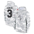 Tlead TB.Buccaneers #3 Rueben Bain Jr. Player Arctic Camo Limited Salute to Service Pullover Hoodies Game Stitched Jerseys