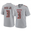Tlead TB.Buccaneers #3 Rueben Bain Jr. Player Gray Atmosphere Fashion Home Game Stitched Jerseys