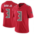 Tlead TB.Buccaneers #3 Rueben Bain Jr. Player Red Limited Color Rush Home Game Stitched Jerseys