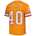 Tlead TB.Buccaneers #40 Mike Alstott Mitchell & Ness Orange Legacy Replica Stitched Puhic Jersey