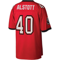Tlead TB.Buccaneers #40 Mike Alstott Mitchell & Ness Red Legacy Replica Stitched Puhic Jersey