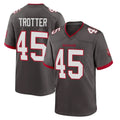 Tlead TB.Buccaneers #45 Josiah Trotter Player Pewter Alternate Home Game Stitched Jerseys