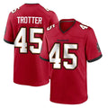 Tlead TB.Buccaneers #45 Josiah Trotter Player Red Home Game Stitched Jerseys
