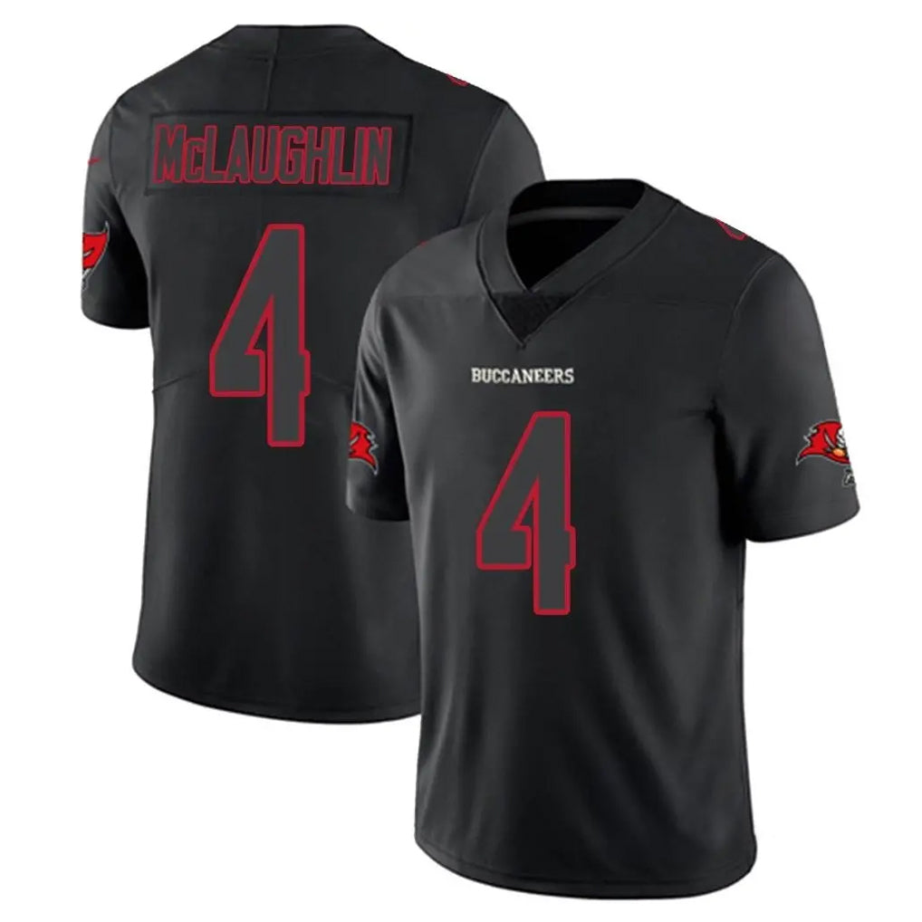 Tlead TB.Buccaneers #4 Chase McLaughlin Player Black Impact Limited Home Game Stitched Jerseys