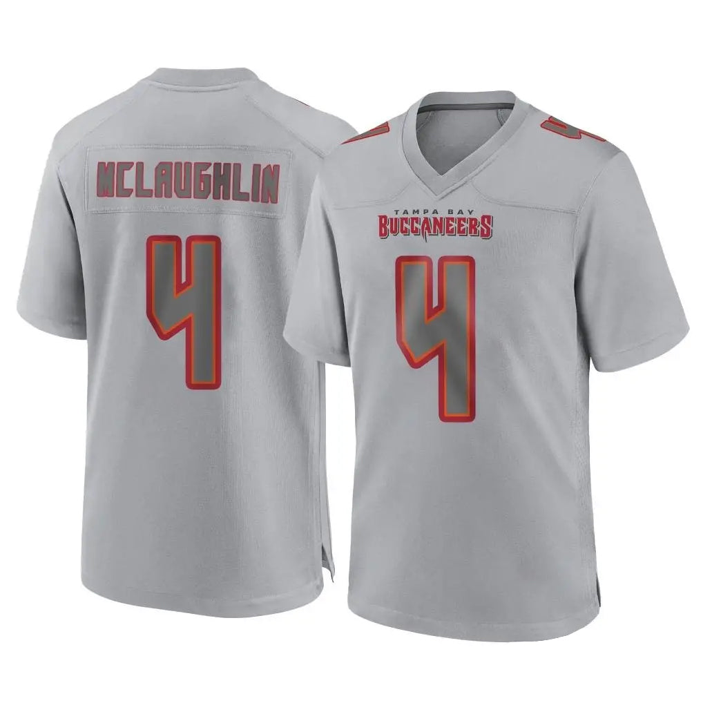 Tlead TB.Buccaneers #4 Chase McLaughlin Player Gray Atmosphere Fashion Home Game Stitched Jerseys