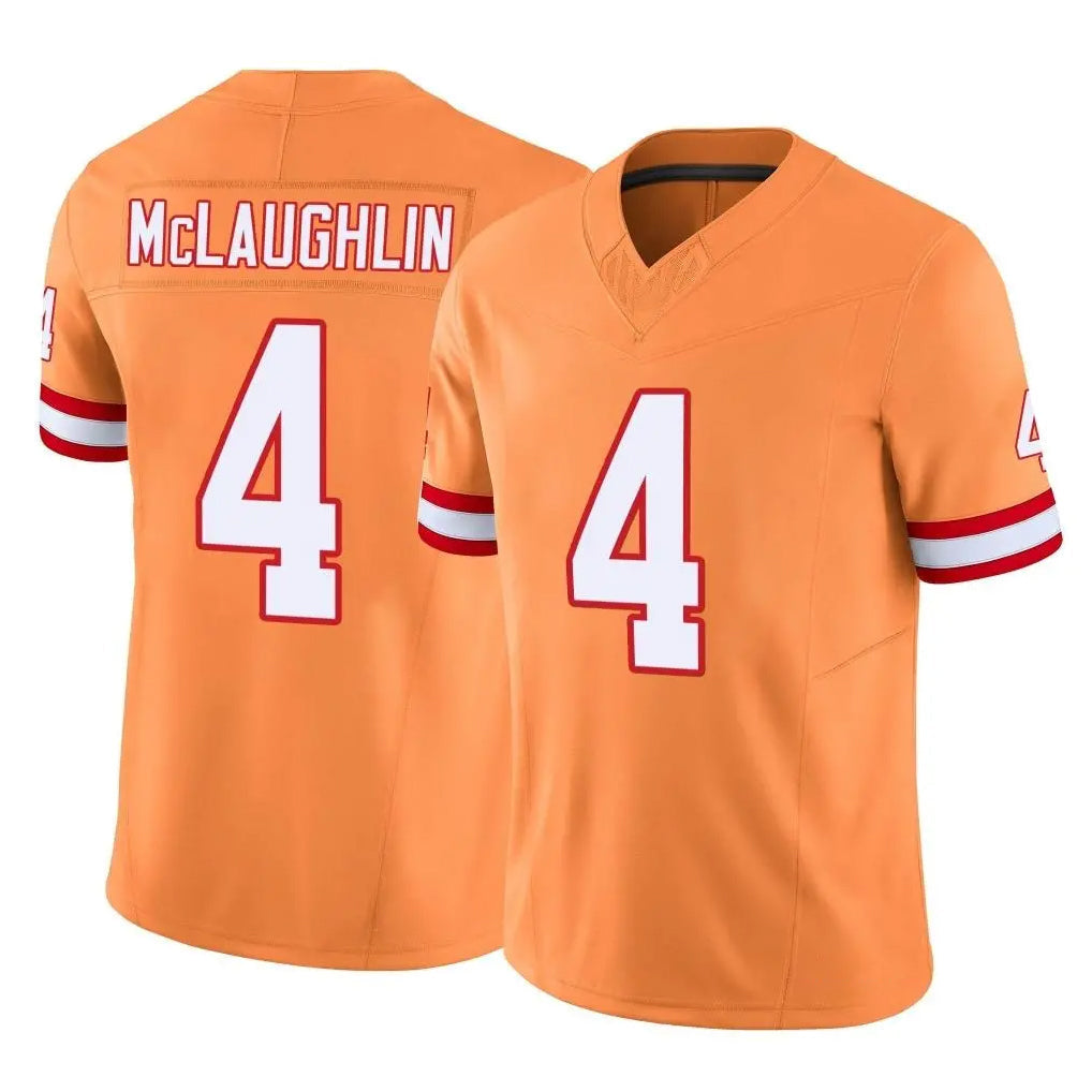 Tlead TB.Buccaneers #4 Chase McLaughlin Player Orange Limited Vapor F.U.S.E. Home Game Stitched Jerseys