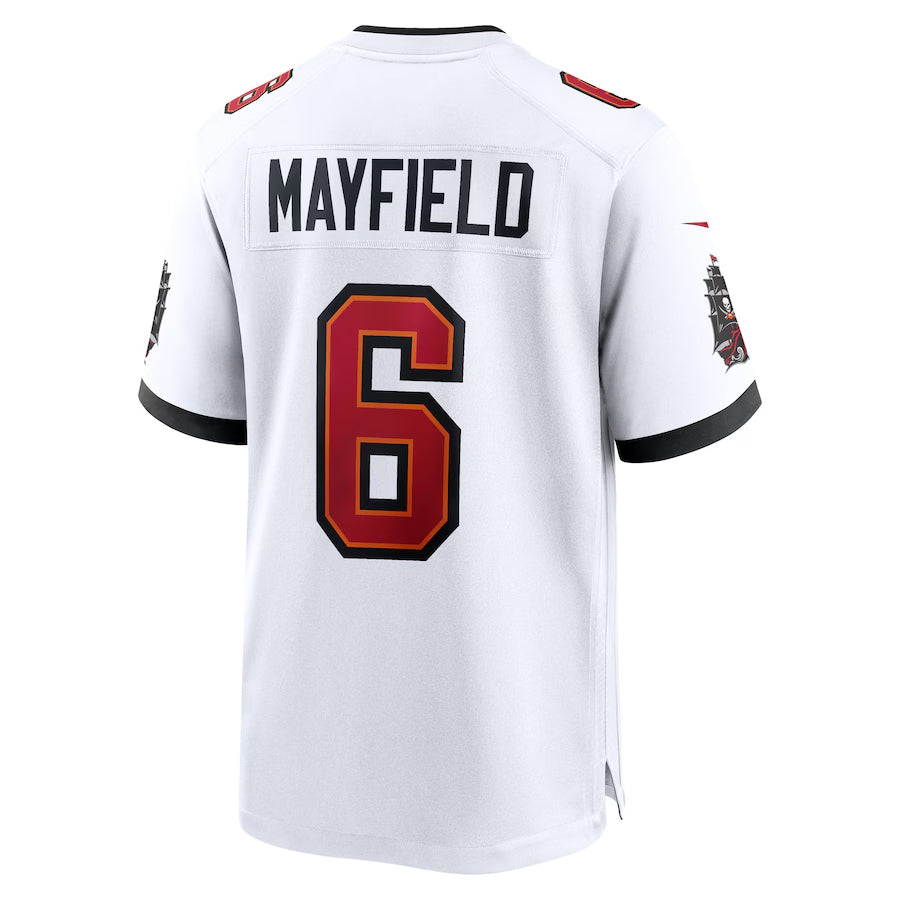Tlead TB.Buccaneers #6 Baker Mayfield Player White Game Stitched Jerseys