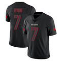 Tlead TB.Buccaneers #7 Bucky Irving Player Black Impact Limited Home Game Stitched Jerseys