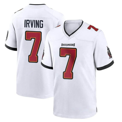 Tlead TB.Buccaneers #7 Bucky Irving Player White Limited Vapor F.U.S.E. Home Game Stitched Jerseys