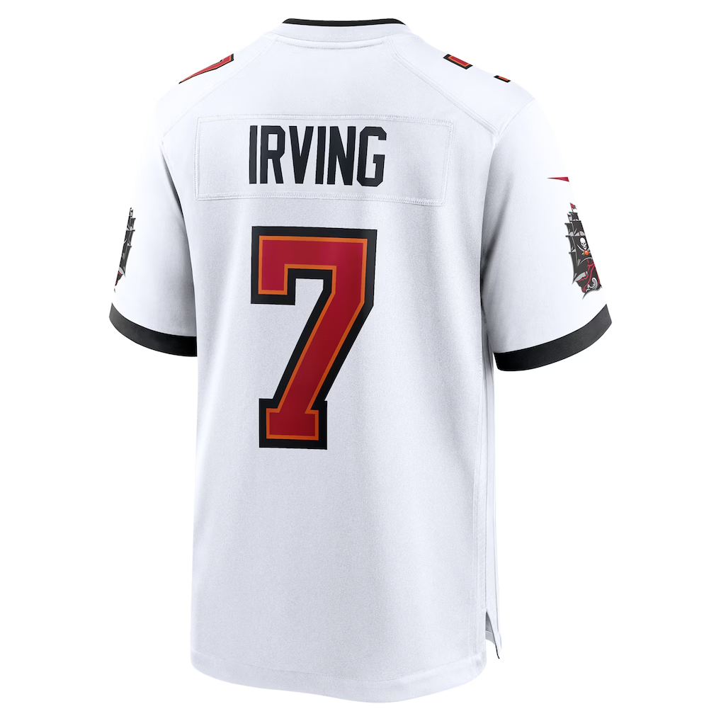 Tlead TB.Buccaneers #7 Bucky Irving White Game Stitched Jerseys