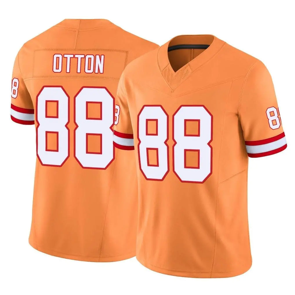Tlead TB.Buccaneers #88 Cade Otton Player Orange Limited Vapor F.U.S.E. Home Game Stitched Jerseys