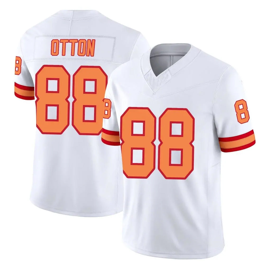 Tlead TB.Buccaneers #88 Cade Otton Player White Limited '76 Vapor F.U.S.E. Home Game Stitched Jerseys