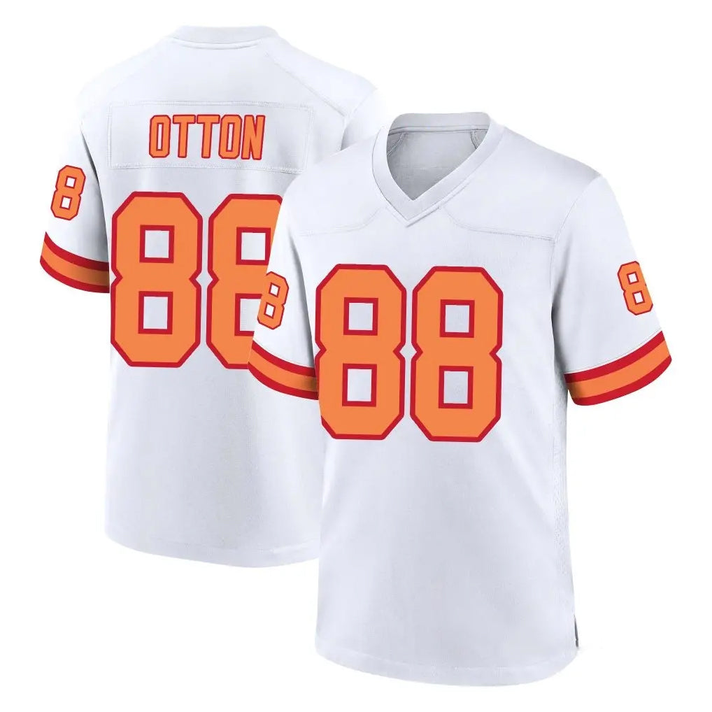 Tlead TB.Buccaneers #88 Cade Otton Player White '76 Home Game Stitched Jerseys