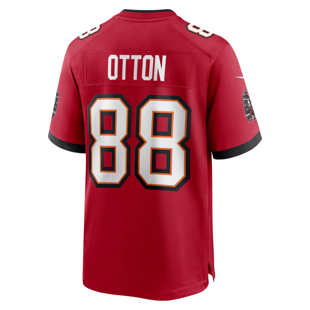 Tlead TB.Buccaneers #88 Cade Otton Red Game Player Stitched Jerseys