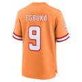 Tlead TB.Buccaneers #9 Emeka Egbuka Player Orange Home Game Stitched Jerseys