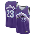Tlead U.Jazz #23 Lauri Markkanen Fanatics Purple Fast Break Replica Jerseys - Icon Edition