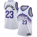 Tlead U.Jazz #23 Lauri Markkanen White Swingman Jerseys - Association Edition