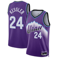 Tlead U.Jazz #24 Walker Kessler Purple Swingman Jerseys- Icon Edition