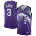 Tlead U.Jazz #3 Keyonte George Purple Swingman Jerseys - Icon Edition