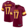 Tlead W.Commanders Home Game Jerseys - Burgundy - #17 Terry McLaurin Player Stitched Jerseys