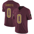 Tlead W.Commanders #0 Mike Sainristil Player Burgundy Alternate Vapor Untouchable Limited  Stitched Jerseys
