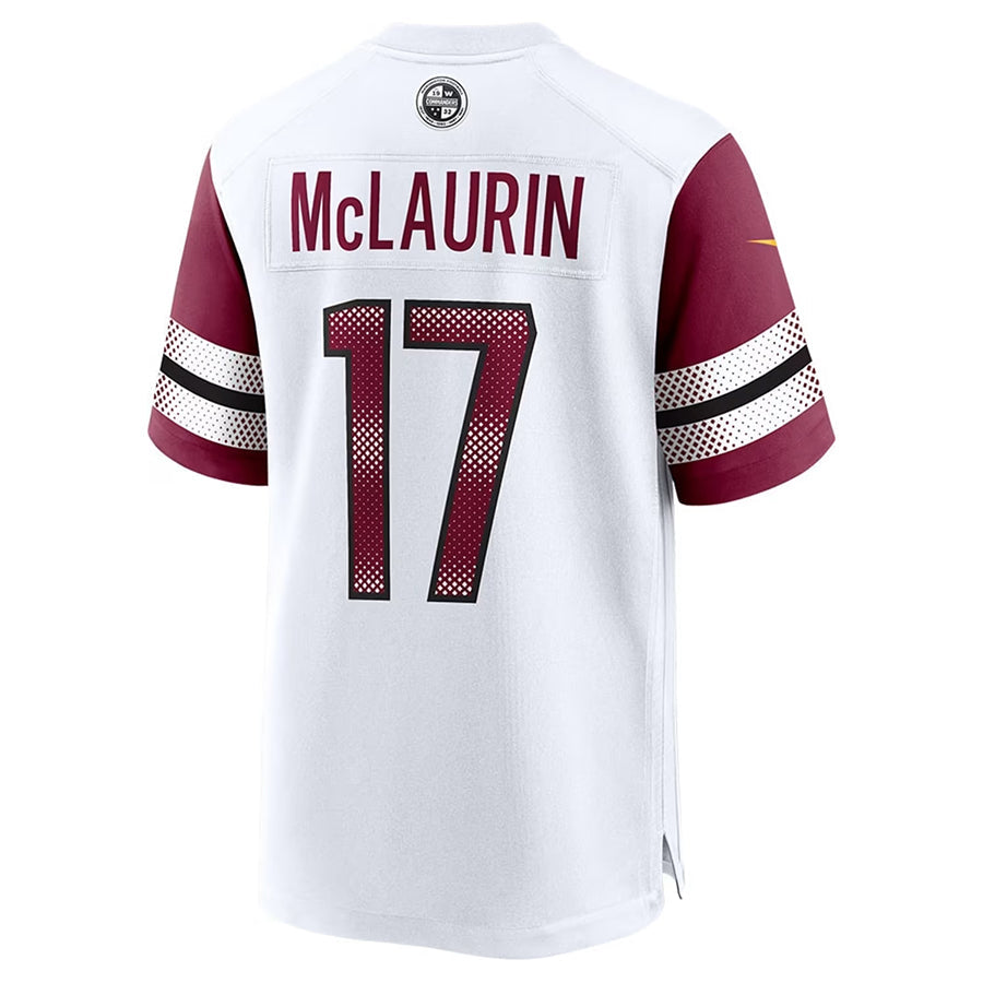 Tlead W.Commanders #17 Terry McLaurin Player WHITE Game Stitched Jerseys