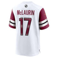 Tlead W.Commanders #17 Terry McLaurin Player WHITE Game Stitched Jerseys
