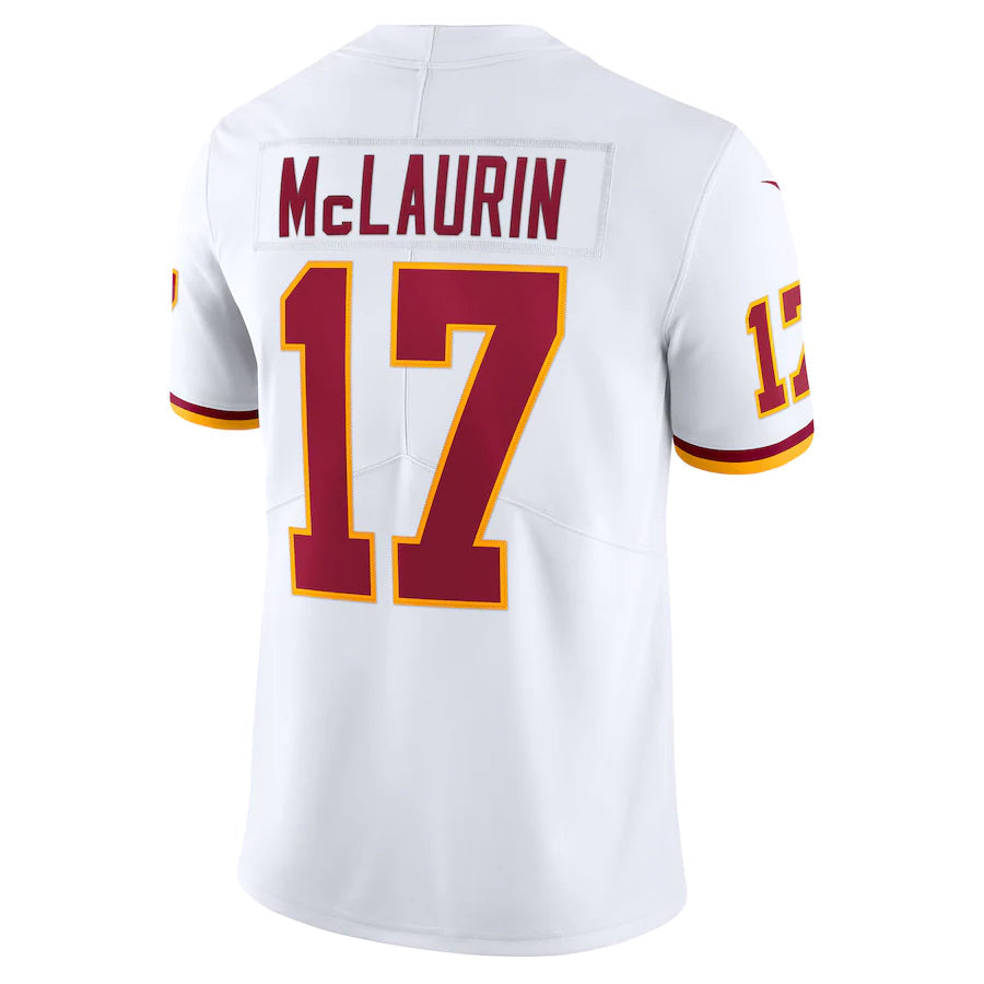 Tlead W.Commanders #17 Terry McLaurin Player White Vapor Limited Stitched Jerseys