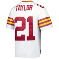 Tlead W.Commanders #21 Sean Taylor Mitchell & Ness White Legacy Replica Jersey Stitched Puhic Game Jerseys