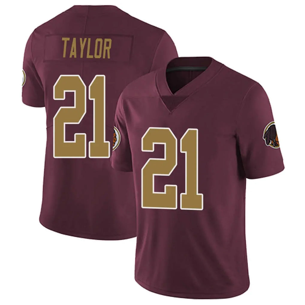 Tlead W.Commanders #21 Sean Taylor Player Burgundy Vapor Untouchable Limited Stitched Jerseys