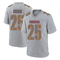 Tlead W.Commanders #25 Nick Cross Player Gray Atmosphere Fashion Home Game Stitched Jerseys