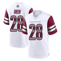 Tlead W.Commanders #28 Darrell Green Player White Home Game Stitched Jerseys