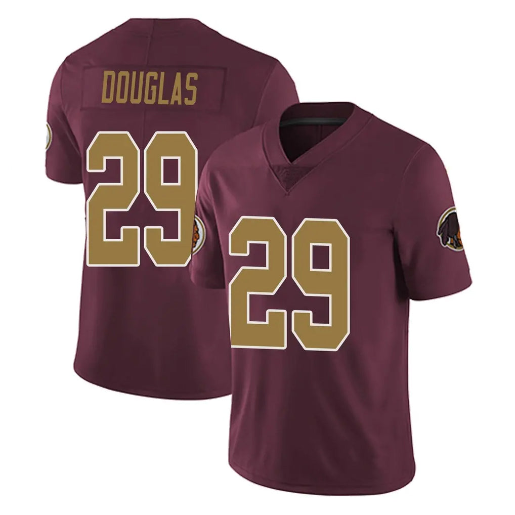 Tlead W.Commanders #29 Rasul Douglas Player Burgundy Alternate Vapor Untouchable Home Game Stitched Jerseys