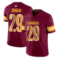 Tlead W.Commanders #29 Rasul Douglas Player Burgundy Limited Vapor Home Game Stitched Jerseys