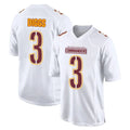 Tlead W.Commanders #3 Stefon Diggs Player White Tundra Fashion Home Game Stitched Jerseys