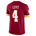 Tlead W.Commanders #4 Frankie Luvu Burgundy Team Vapor F.U.S.E. Stitched Limited Jerseys