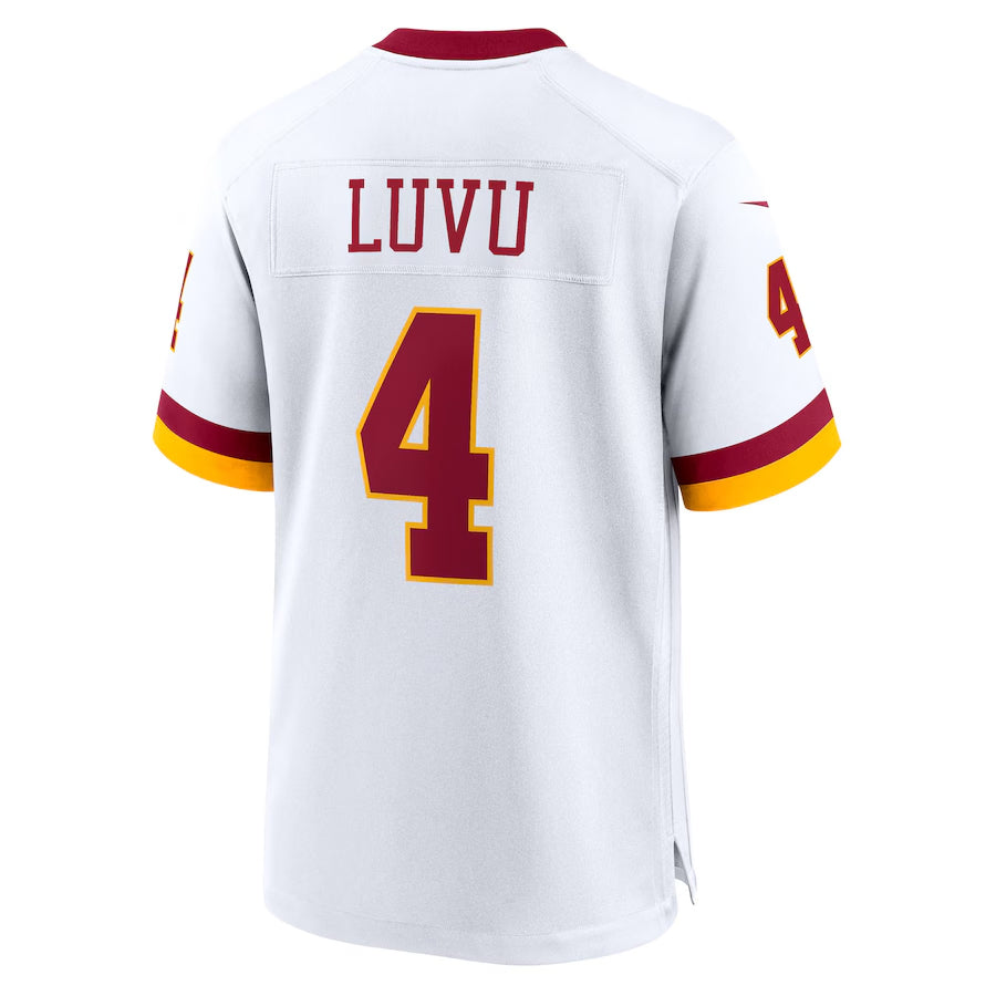 Tlead W.Commanders #4 Frankie Luvu Player White Game Football Jerseys