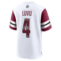 Tlead W.Commanders #4 Frankie Luvu Player White Home Game Football Jerseys