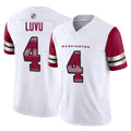 Tlead W.Commanders #4 Frankie Luvu Player White Vapor F.U.S.E. Limited Football Jerseys