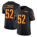 Tlead W.Commanders #52 Sonny Styles Player Black Limited Vapor F.U.S.E. Home Game Stitched Jerseys