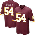 Tlead W.Commanders #54 Bobby Wagner Player Burgundy Game Stitched Jerseys
