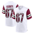 Tlead W.Commanders #67 Nick Allegretti Player White Game Home Stitched Jerseys