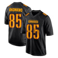 Tlead W.Commanders #85 Chig Okonkwo Player Black Carbon Fashion Home Game Stitched Jerseys