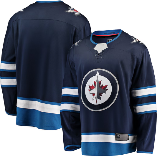 Tlead W.Jets Blue Breakaway Home Jerseys