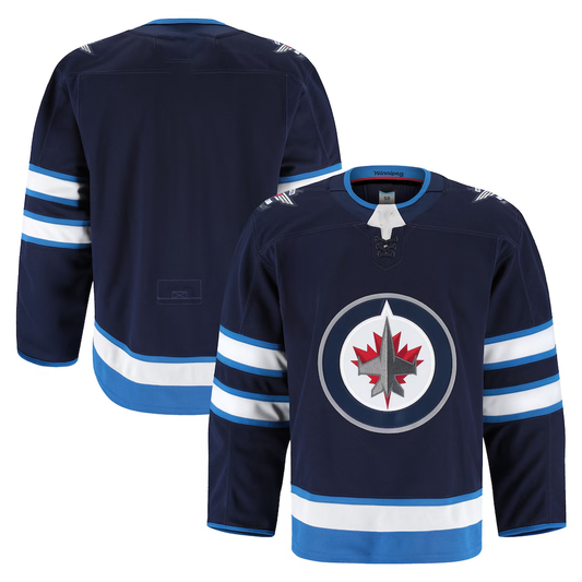 Tlead W.Jets Navy Home Authentic Pro Jerseys